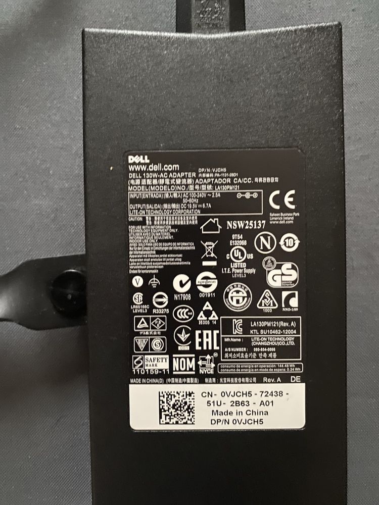 Зарядки для ноутбуку Dell
