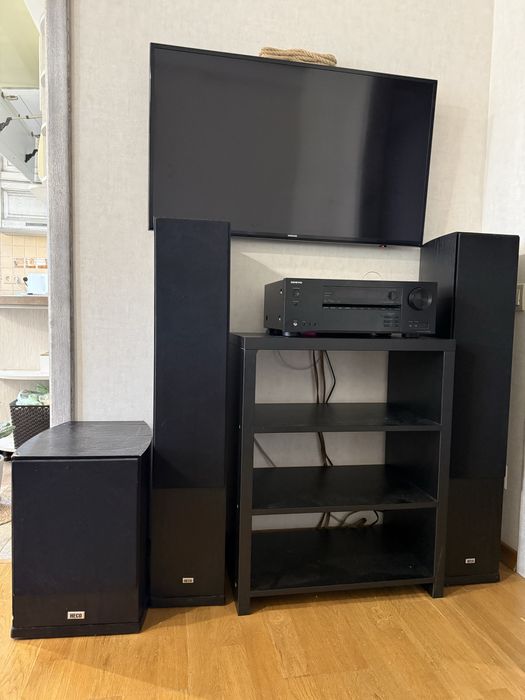 Акустика HECO Victa Prime 702 з ресівером ONKYO TX-NR474