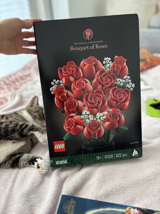 Klocki lego bouquet of roses róże 10328