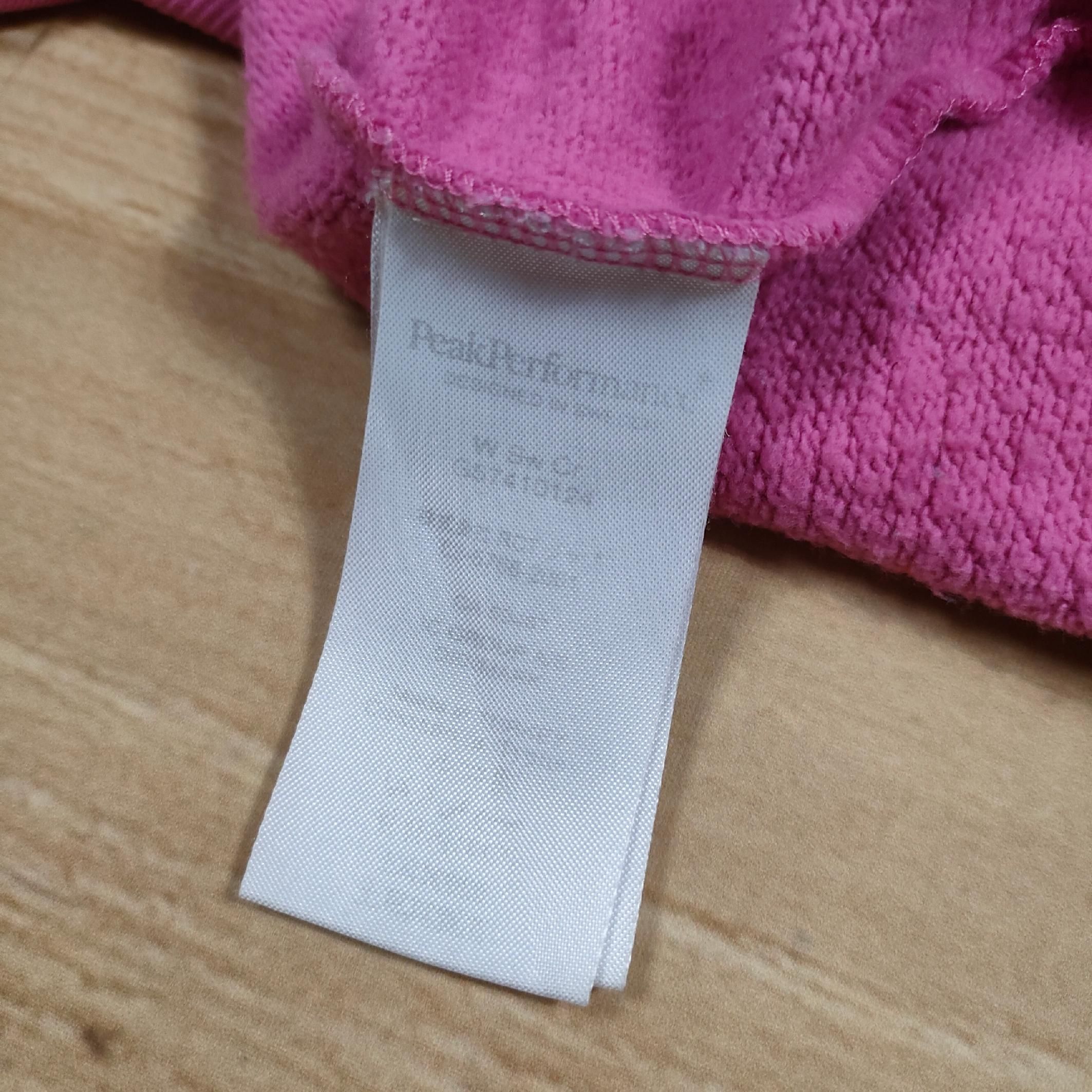 PEAK PERFORMANCE Bluza Crew Neck Damska Różowa Logowana r. S