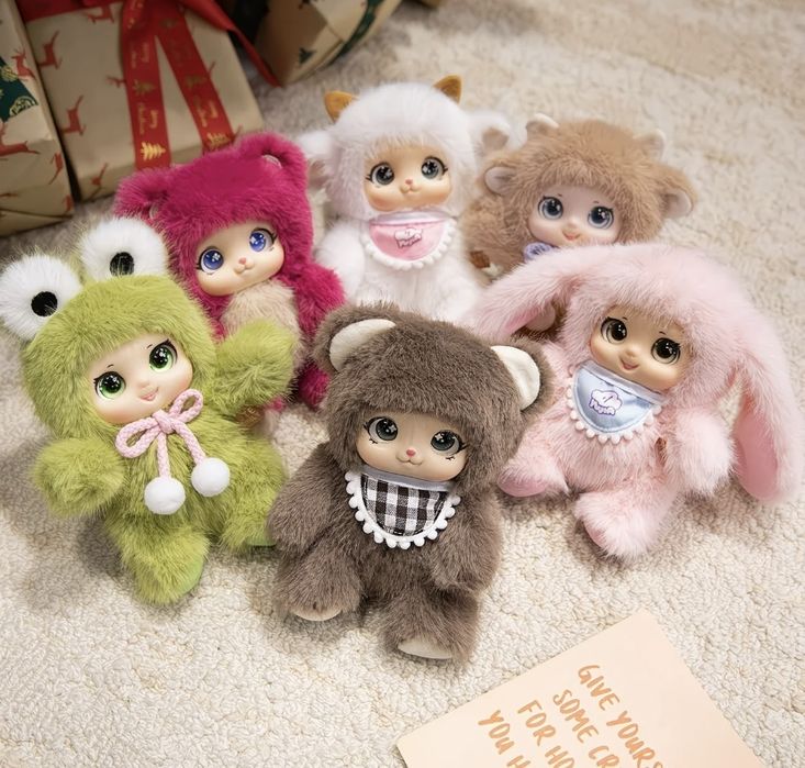 Мʼякі іграшки -брелки Cute Family з приємним ароматом