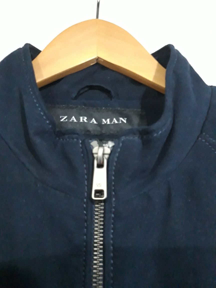 Kurtka wiosenna Zara, rozmiar M, męska, granatowa