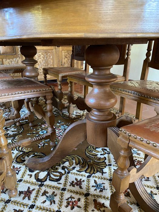 Sala Completa Vintage em cerejeira maciça, Charme Clássico