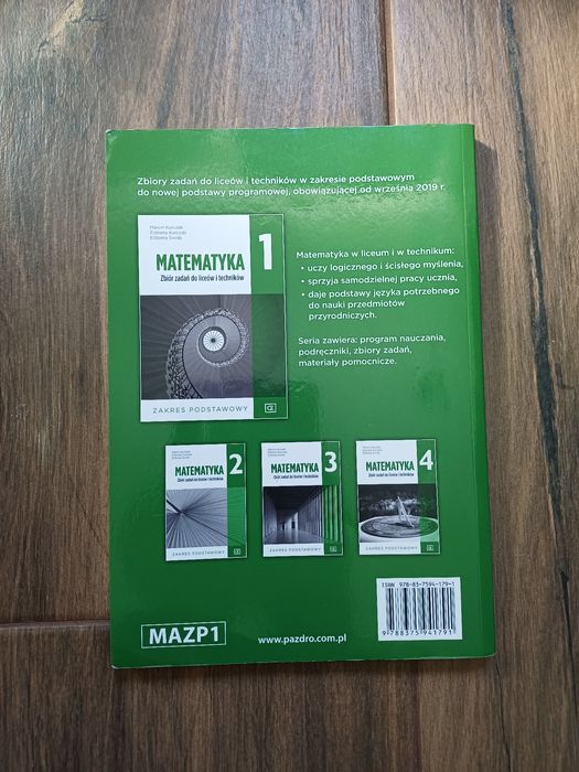 NOWY Matematyka 1 Pazdro Zbiór zadań liceum technikum