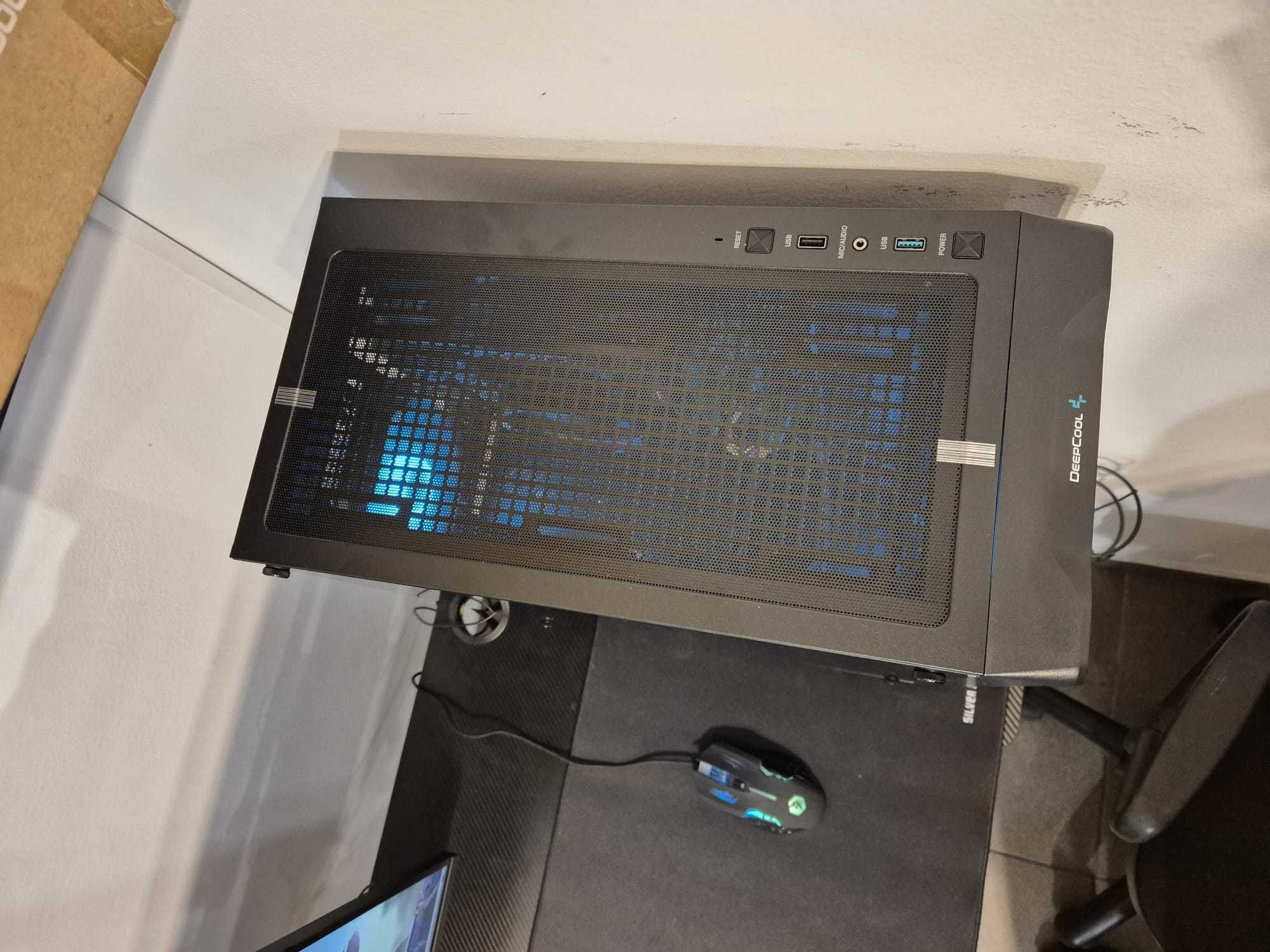 Zestaw Komputer do gier ryzen 7 monitor 27 cali klawiatura myszka