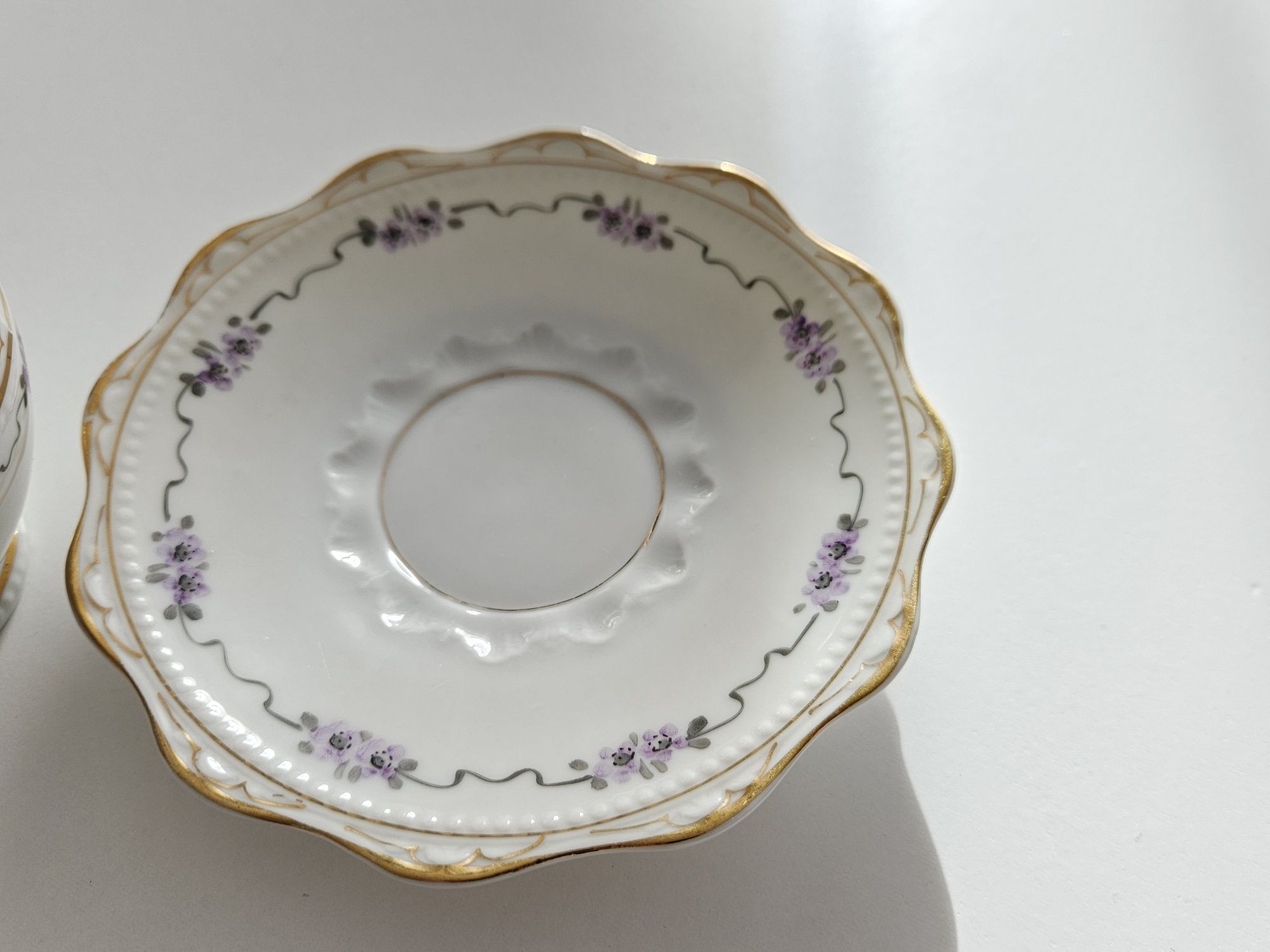 Filiżanka Ohme Szczawienko Louis XVI duo