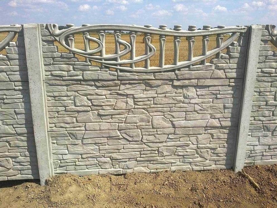 Ogrodzenie betonowe -panelowe Produkcja Montaz Promocja Podmóruwka