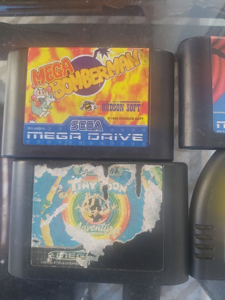 Lote jogo mega drive