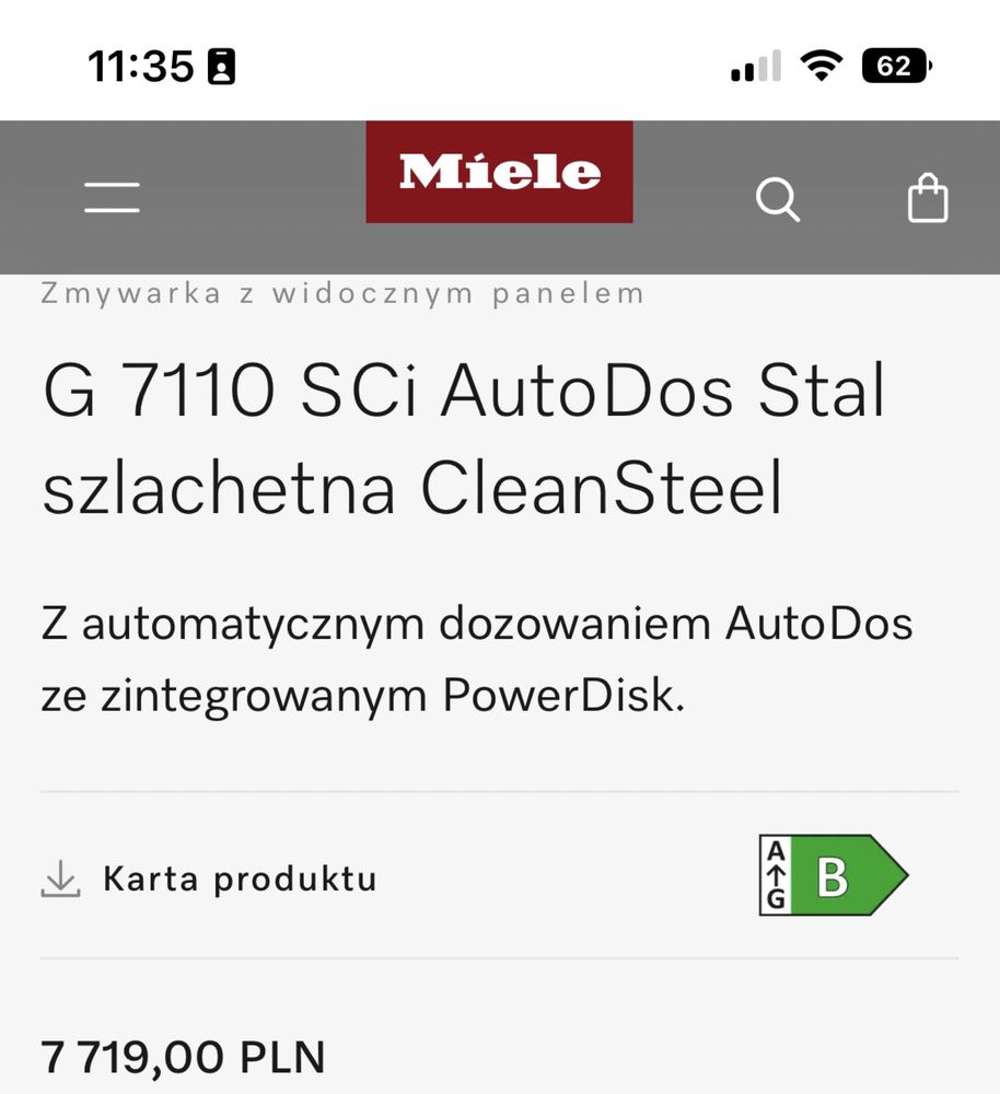 Zmywarka 60 nowy model z gwarancja na rok