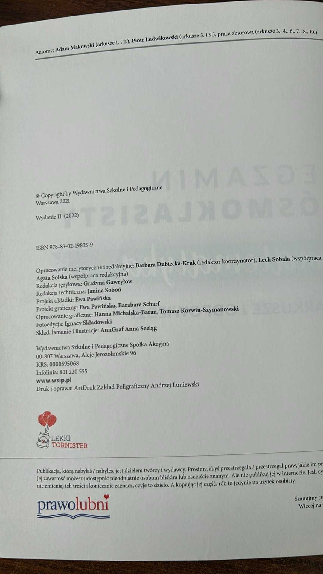 egzamin ósmoklasisty  arkusze i odpowiedzi matematyka język polski