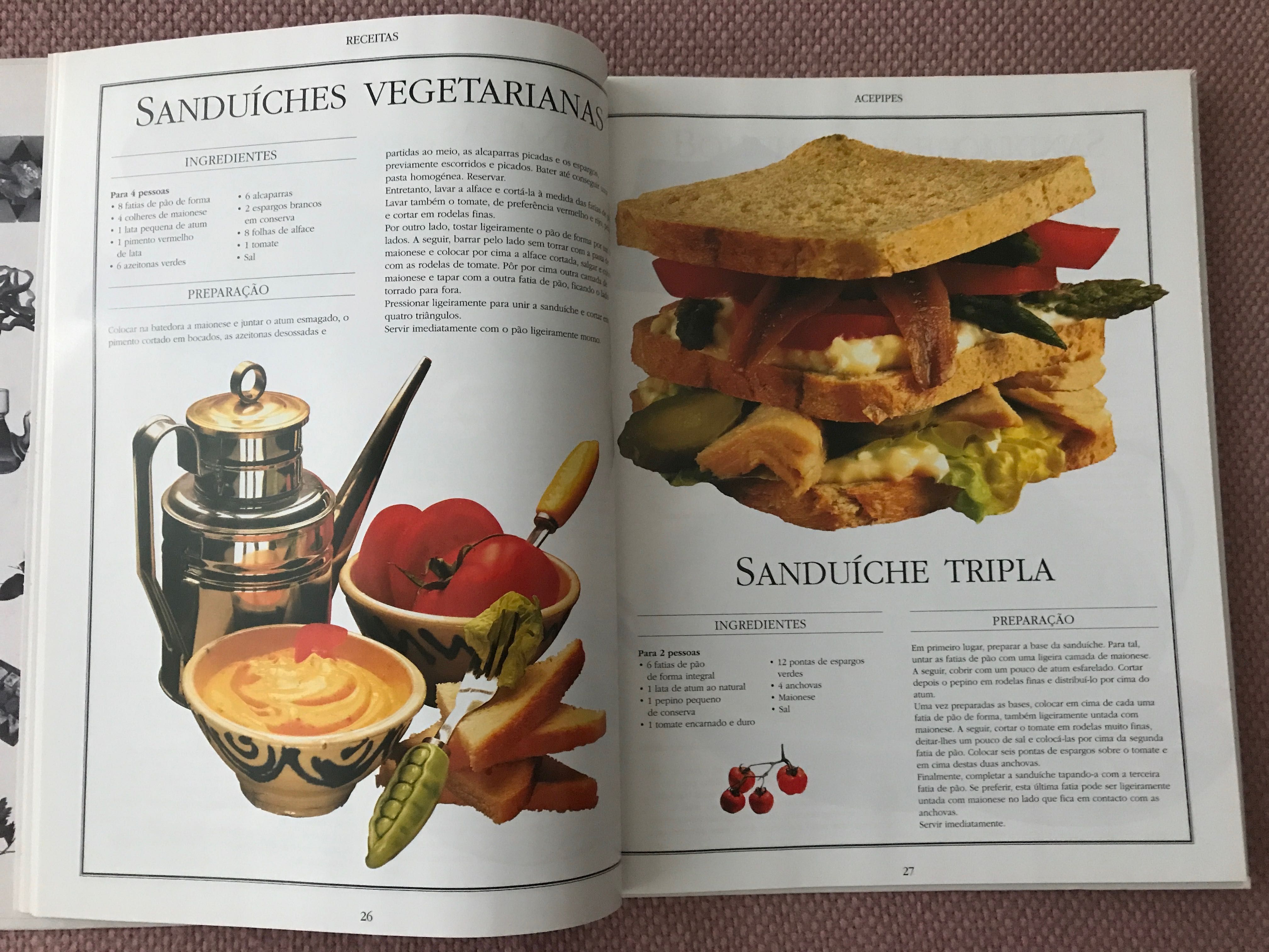 Acepipes e saladas - Cozinhas do Mundo