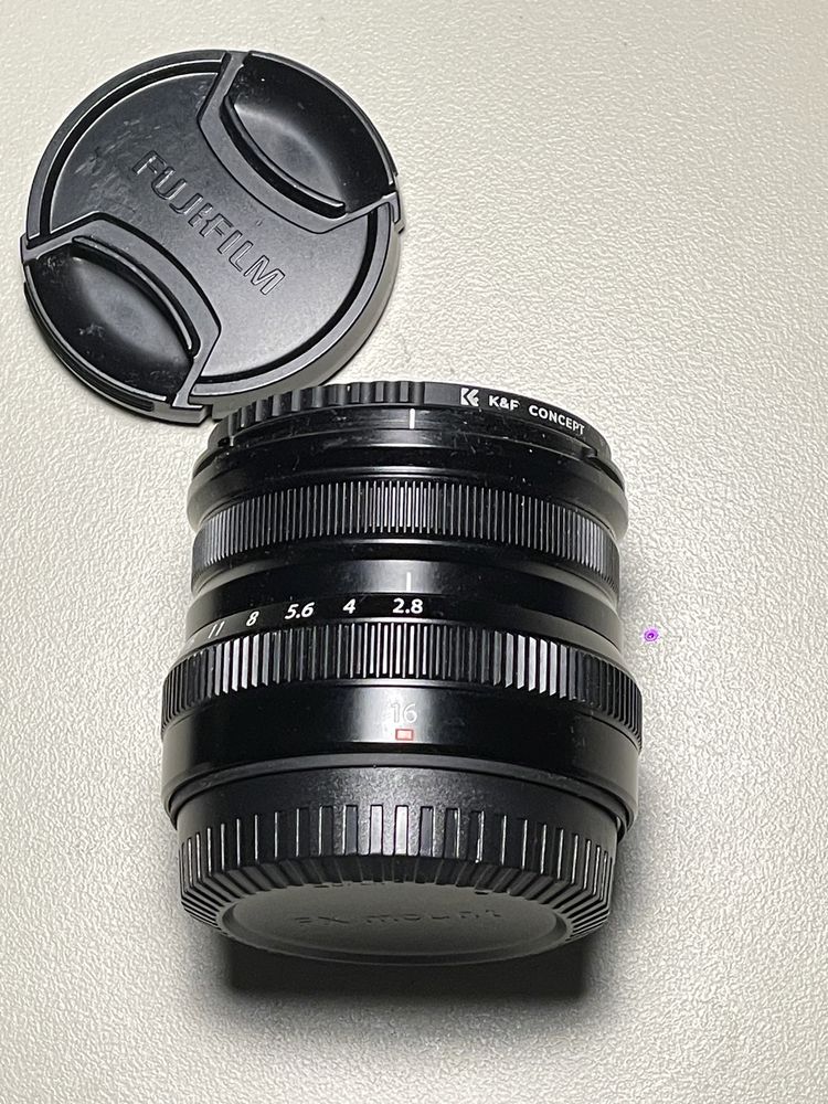 XF 16mm f/2.8 R WR c/filtro UV