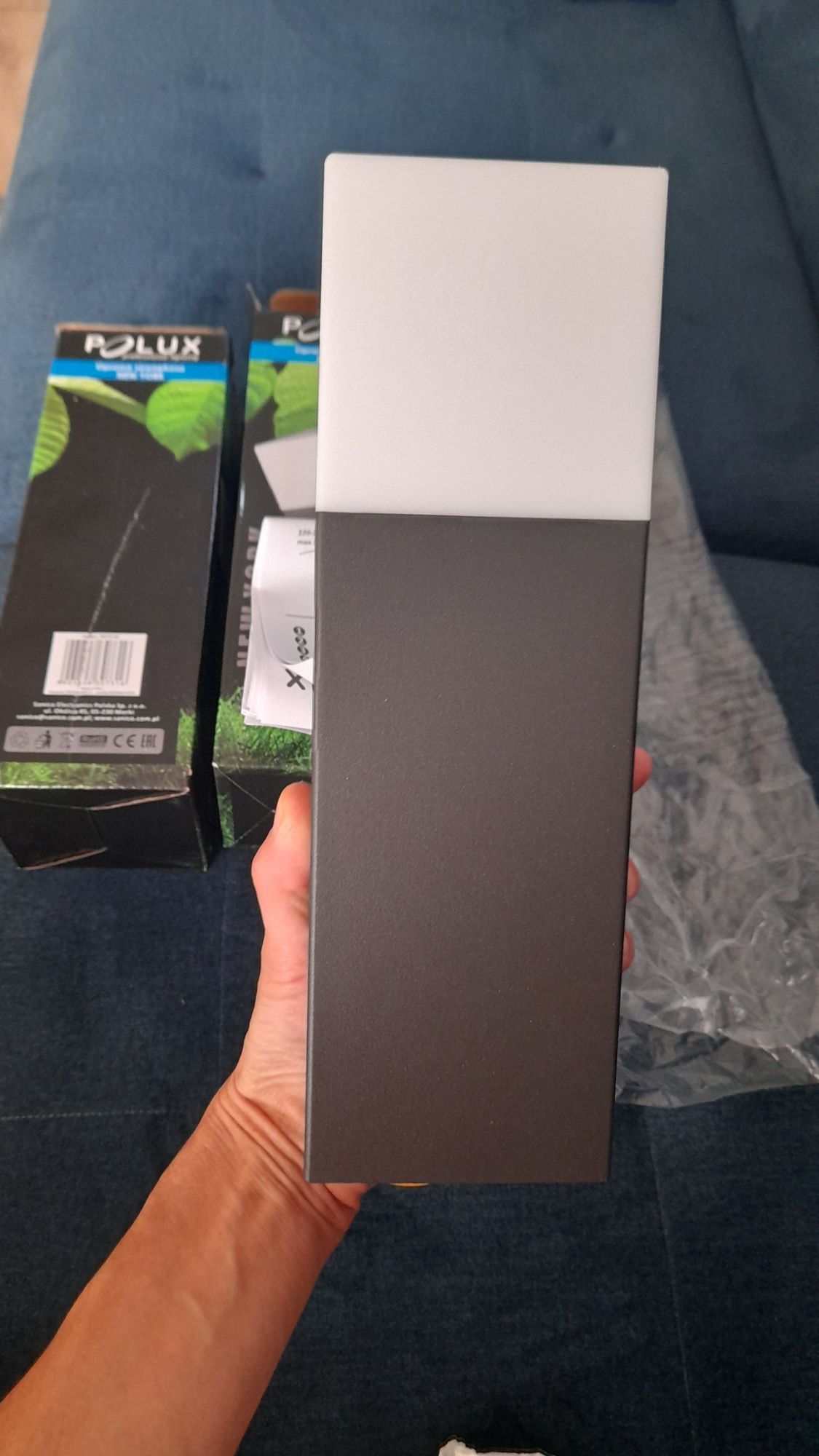 Lampy Polux New York zewnętrzne 2 sztuki