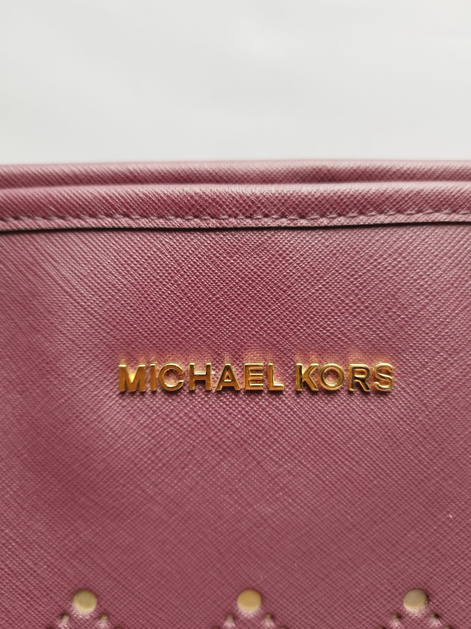 Torebka na ramię Torba Michael Kors Jet Set Violet