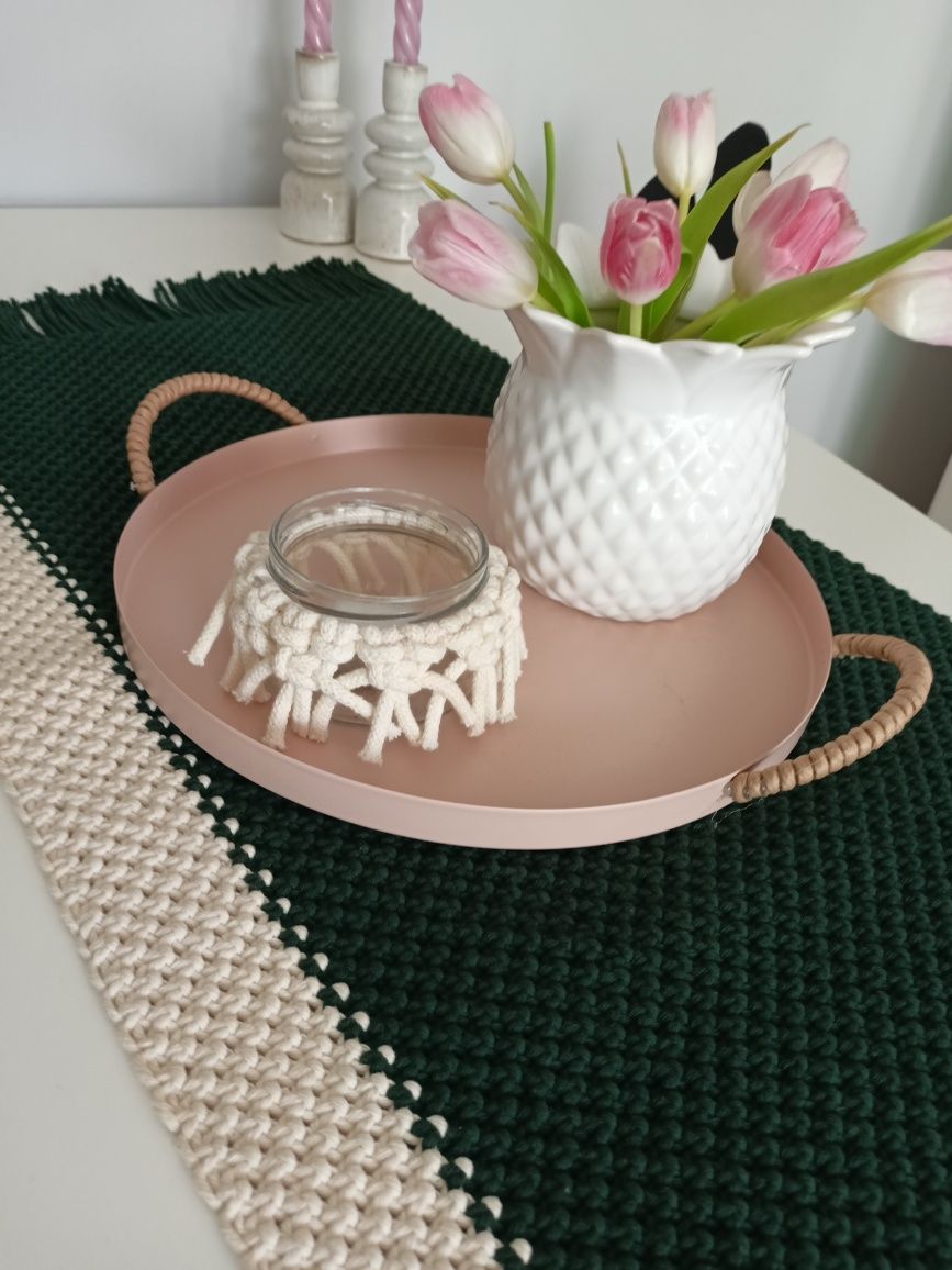 Bieżnik Boho 40/85 cm makrama