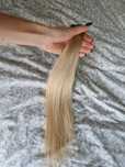 Włosy tape on kanapki ombre blond