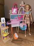 Sklep zoologiczny ,zwierzęta Barbie zestaw