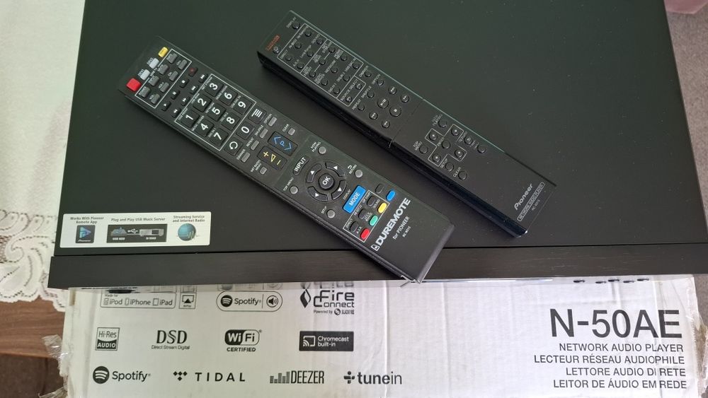 Odtwarzacz strumieniowy streamer Pioneer N-50AE
