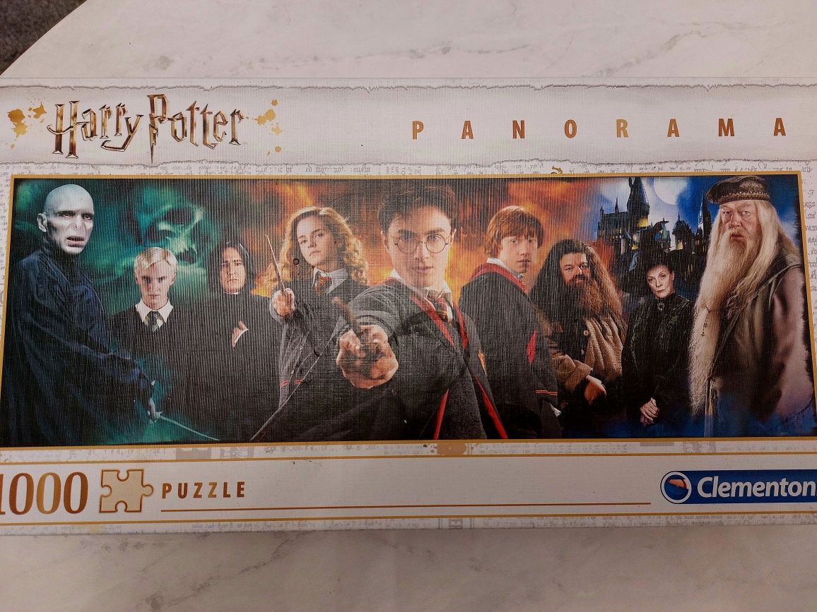 Harry Potter różdżka Graco puzzle 1000 portfelik