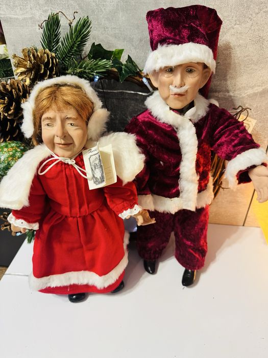 Велика лялька , місіс Клаус , порцелянова лялька, фарфор