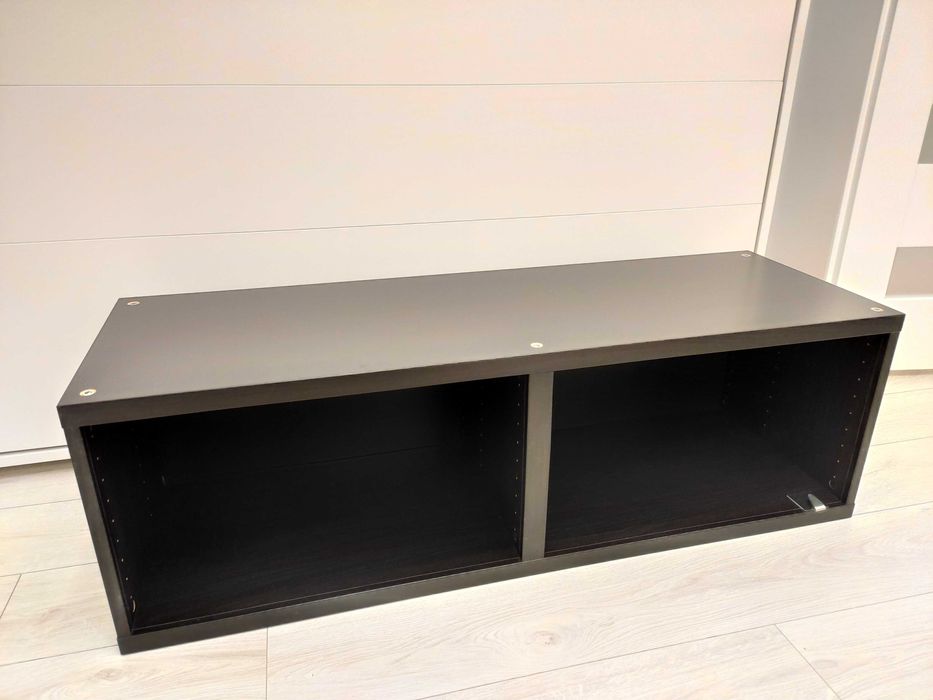 Szafka Ikea Besta czarny brąz 120x40x38