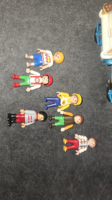 Playmobil lodziarnia i figurki