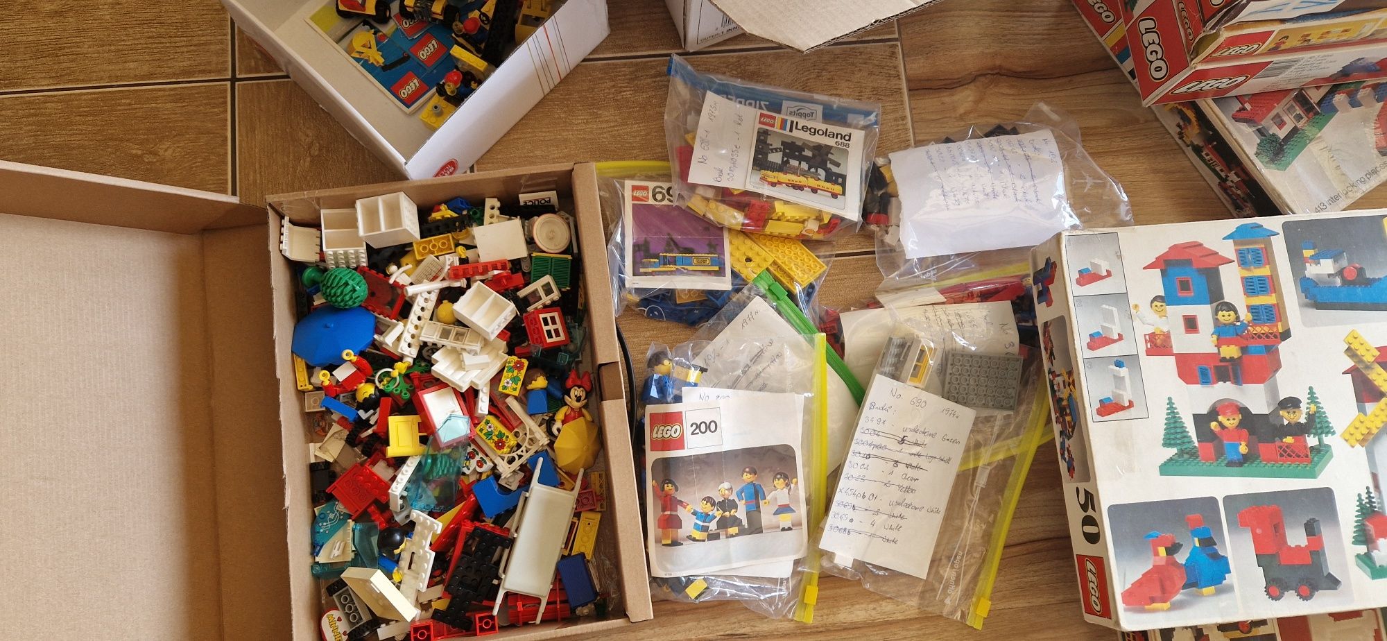 Lego Legoland vintage stare zestawy prl