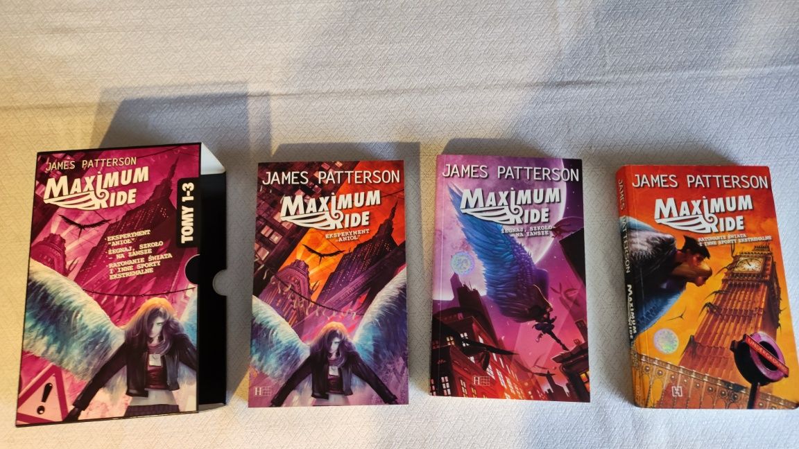 Trylogia Maximum Ride James Patterson