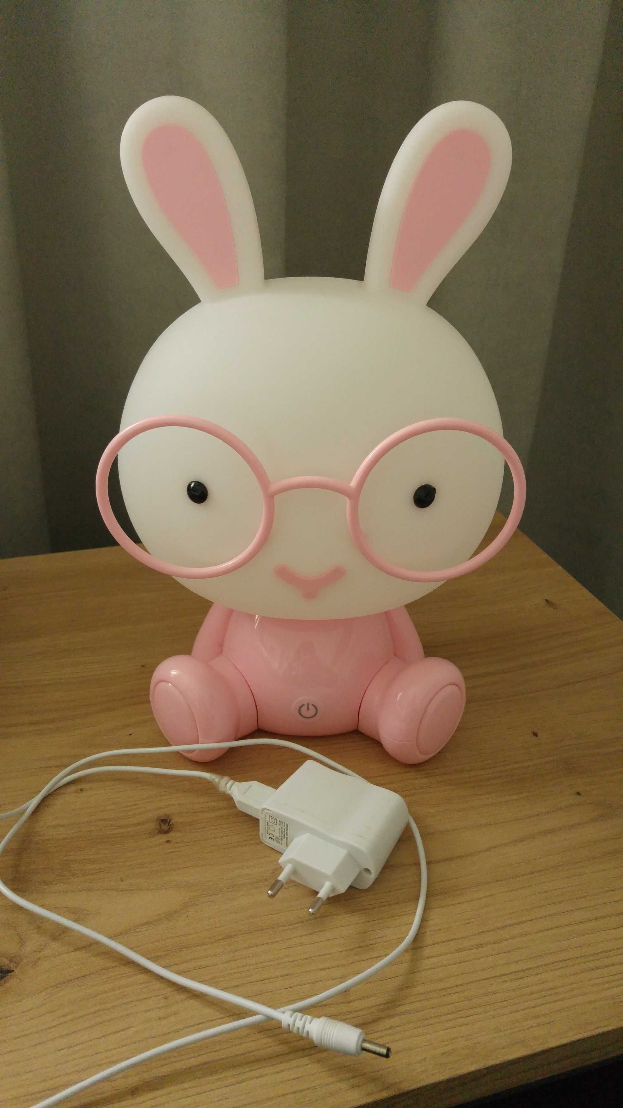 Lampka dziecięca - królik, producent Polux. Okazja!