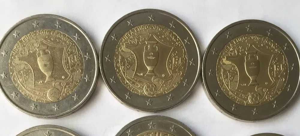 Moedas comemorativas 2 euros