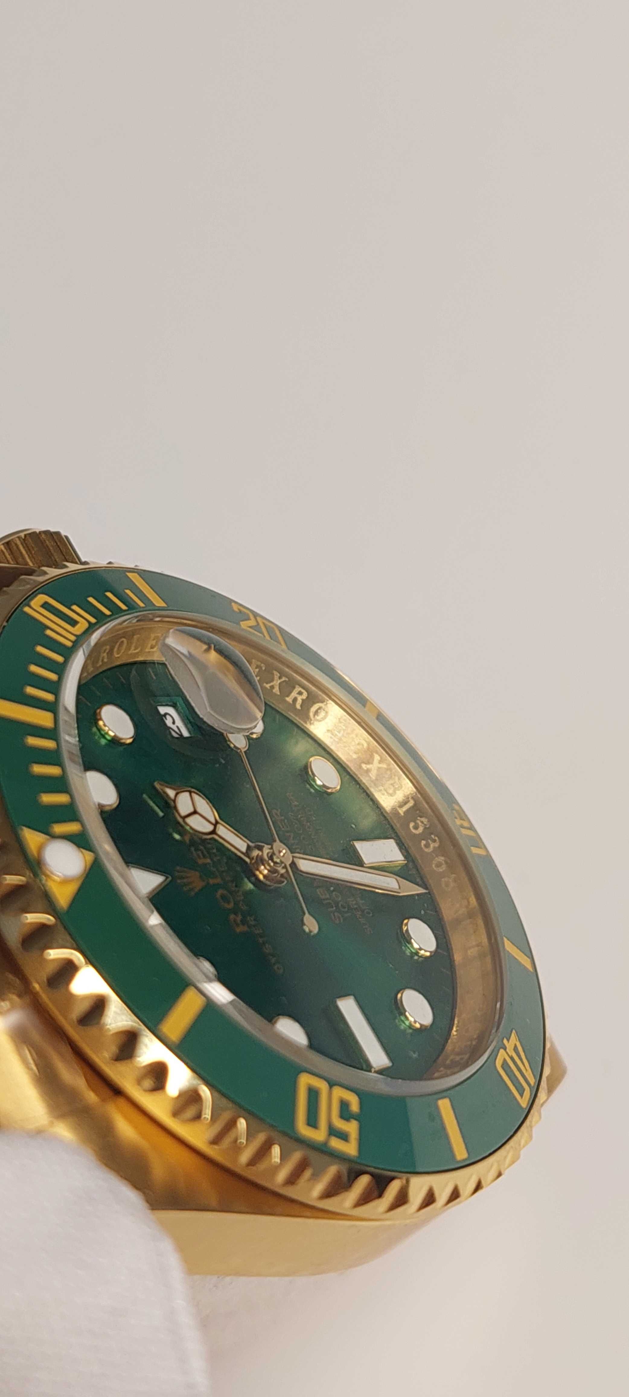 Zegarek Rolex Submariner Date green