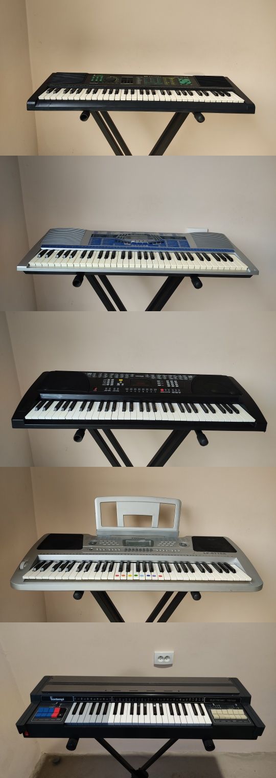Синтезатори Yamaha PSR Casio Bontempi CAemon Technics Clifton Клавішні