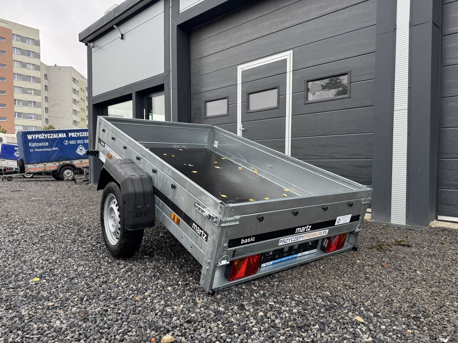 Przyczepa MARTZ KIPP 201x126 Nowa Uchylana pod QUADa, kosiarkę