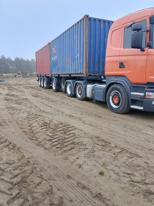 Podkontenerówka D-tec 4-osiowa rozpinka