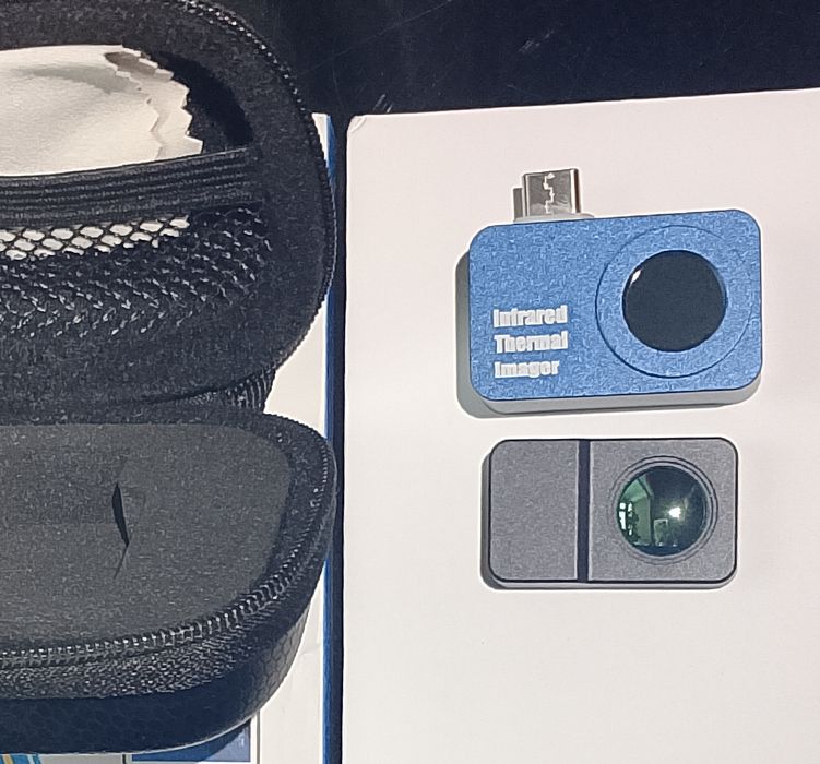 Тепловізор до телефона Android Type-C Tooltop T7 +  макролінза