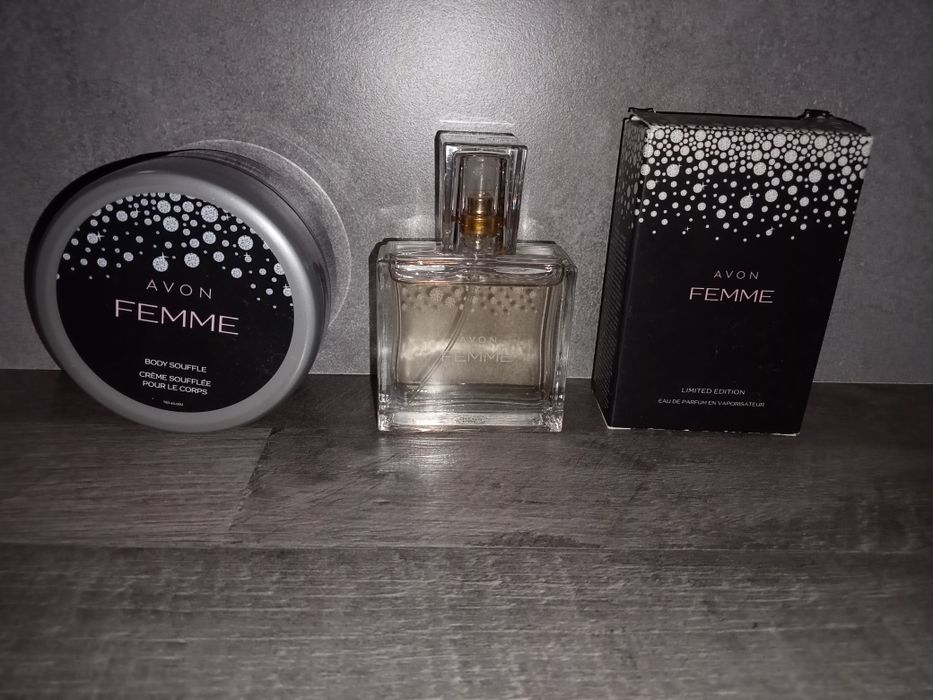 Avon Femme Unikat woda + balsam