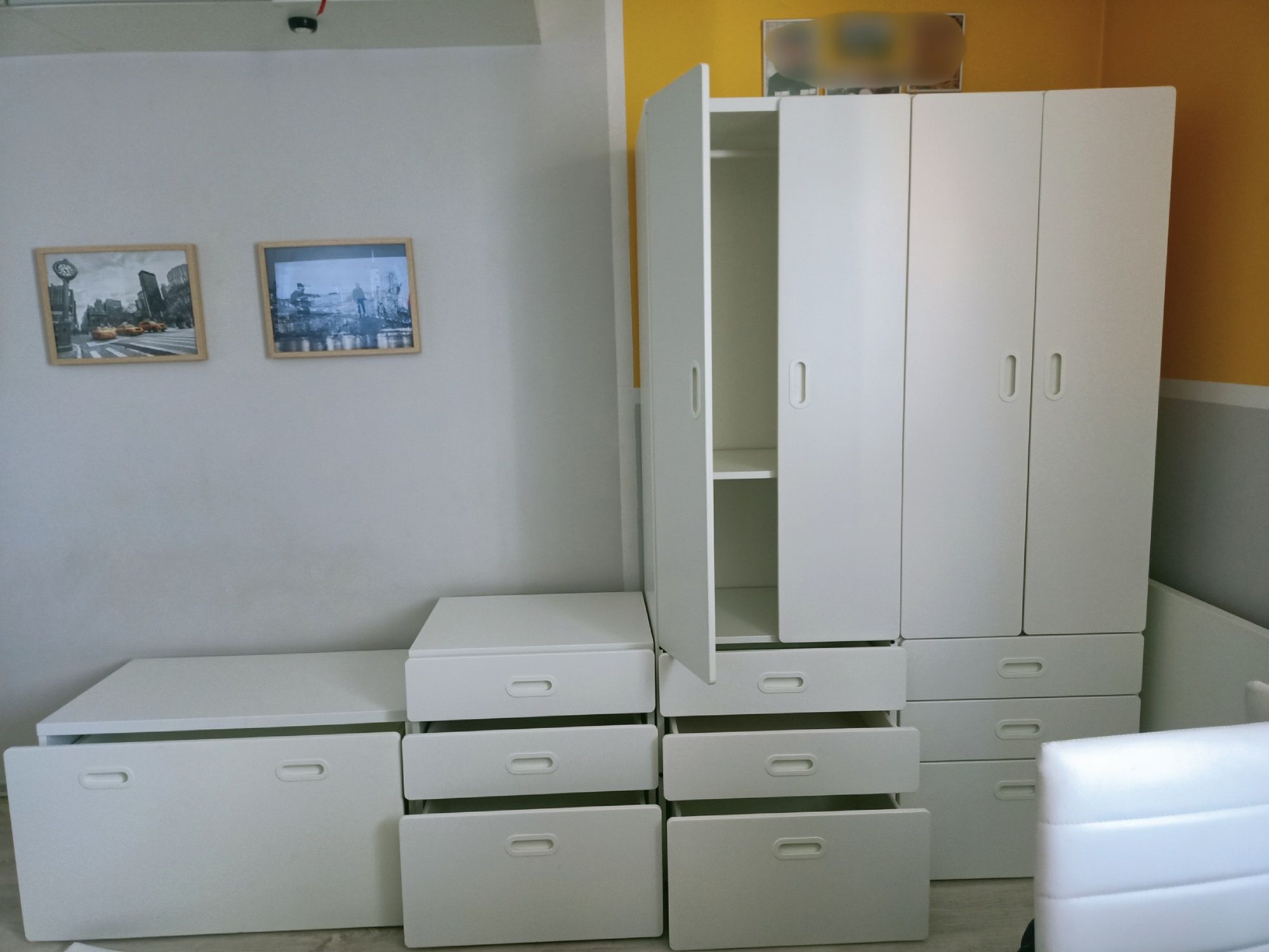 Meble ikea białe Stuva REZERWACJA DO 15.08