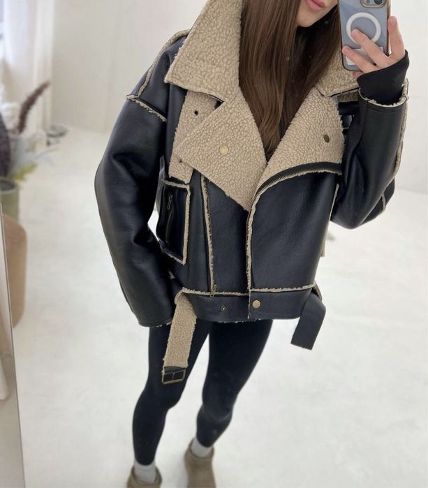 Популярная дубленка