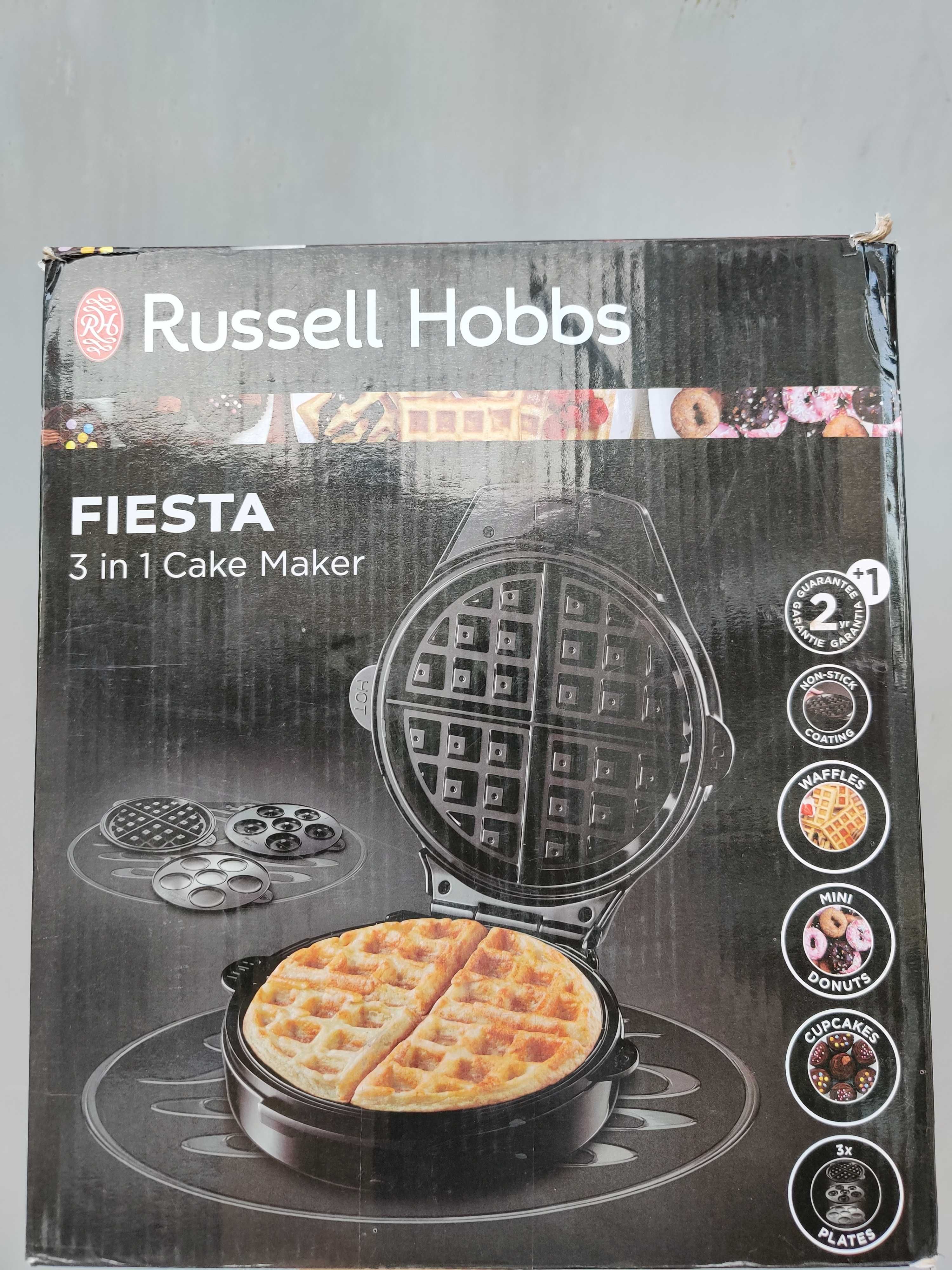 Вафельниця Russel Hobbs Fiesta 3 в 1