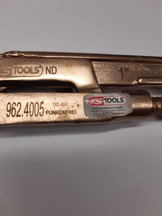 Nieiskrzący klucz do rur 1" BERYLLIUM KS TOOLS 962.4005