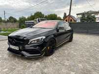Mercedes-Benz CLA Mercedes cla 45 amg shooting brake Yellow night edition