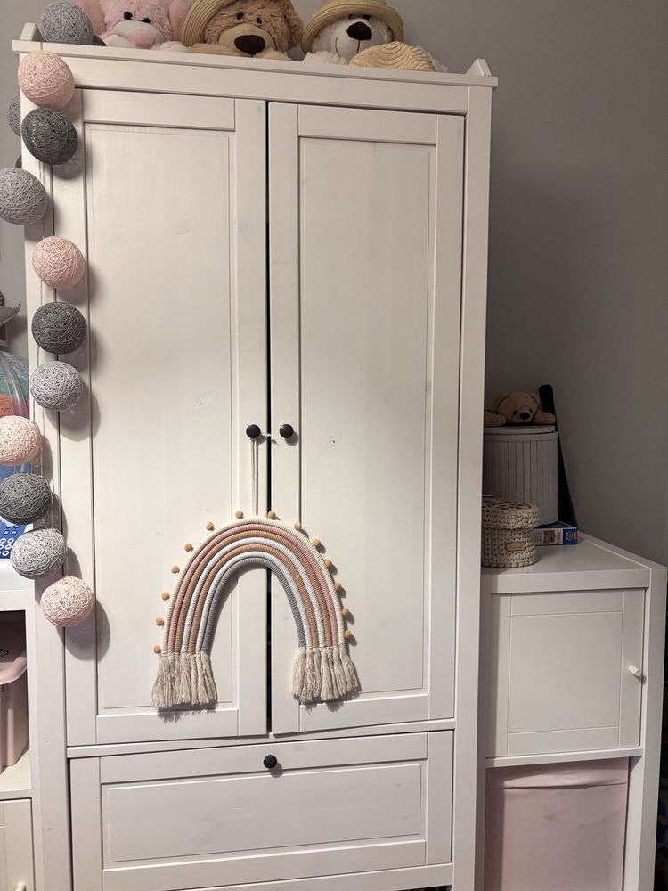 Szafa SUNDVIK ikea biała bejca 80x50x171