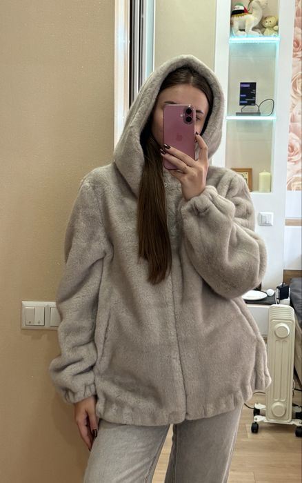 Еко шуба під норку ! Нова еко шуба ! Шубка оверсайз