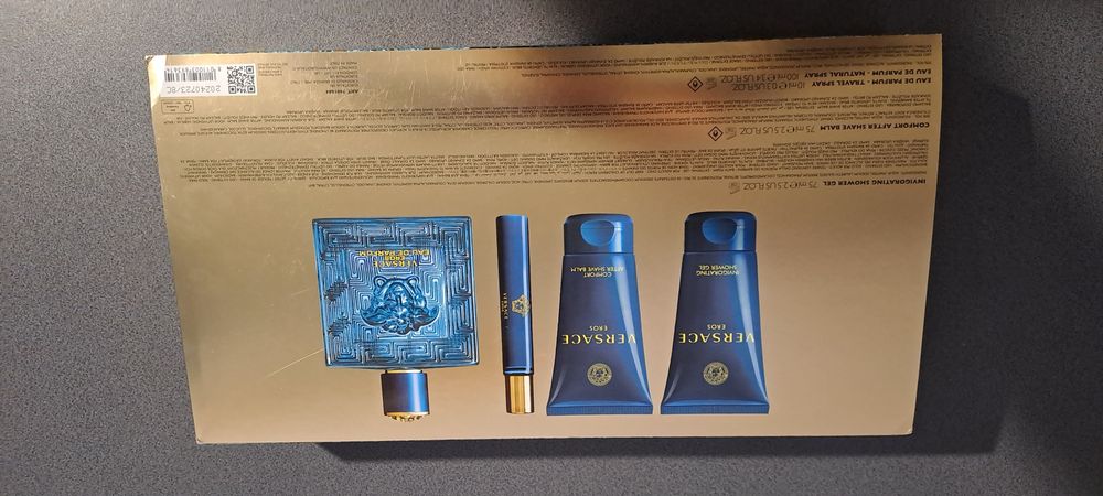 Versace Eros 100ml edp. Duży zestaw. 100% oryginał