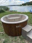 Balia ogrodowa balie jacuzzi wanna hydromasaż bania piec spa