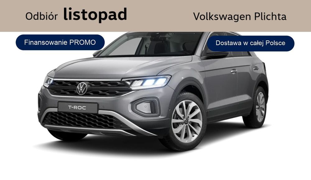 Volkswagen T-Roc T-Roc Life Plus 1.5 TSI 110 kW / 150 KM manualna, 6-biegowa