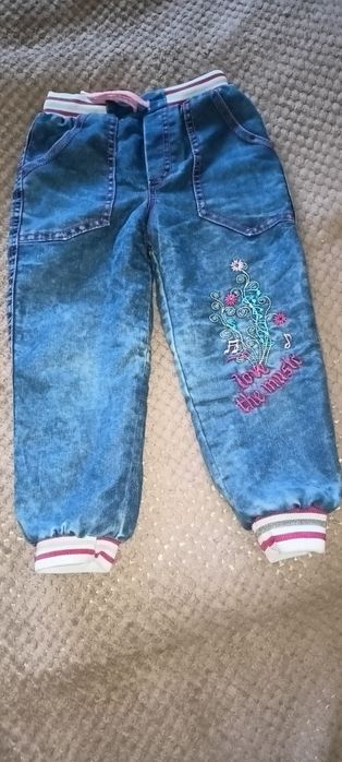 Джинси махра теплі 3-4роки