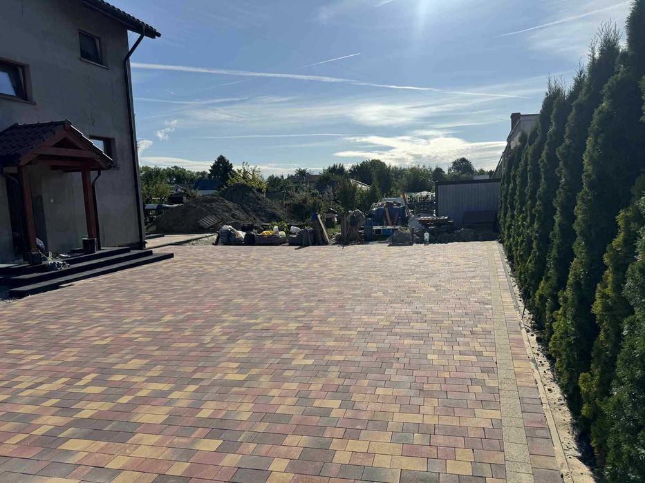 BRUKARSTWO- Układanie kostki brukowej, Granitowej, Płyt ceramicznych