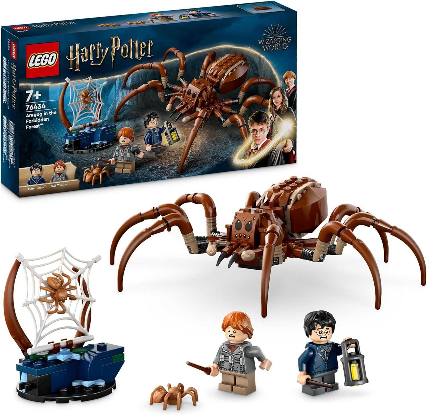 LEGO Harry Potter Aragog w Zakazanym Lesie, zabawka dla dziecka