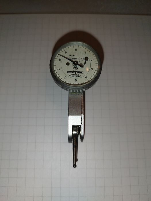 Diatest czujnik zegarowy uchylny Compac 215 0.002 mm